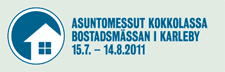 Asuntomessut Kokkolassa Bostadsm&auml;ssasn i Karleby 15.7.-14.8.2011